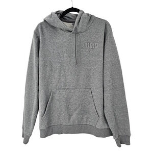 Puma Hoodie Men's XL Gray Fleece Pullover Sweatshirt